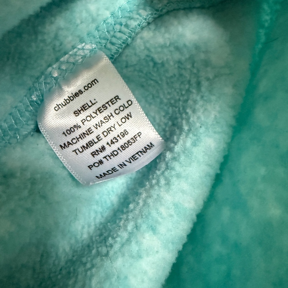Chubbies Greetings from the Weekend Men's Fleece Quarter-Zip Sweater - Picture 5 of 6